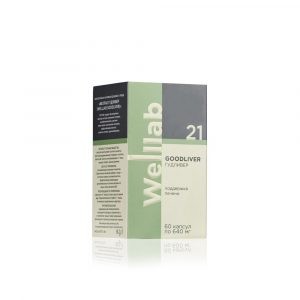 БАД для печени Welllab GOODLIVER FORMULA, 60 капсул 3